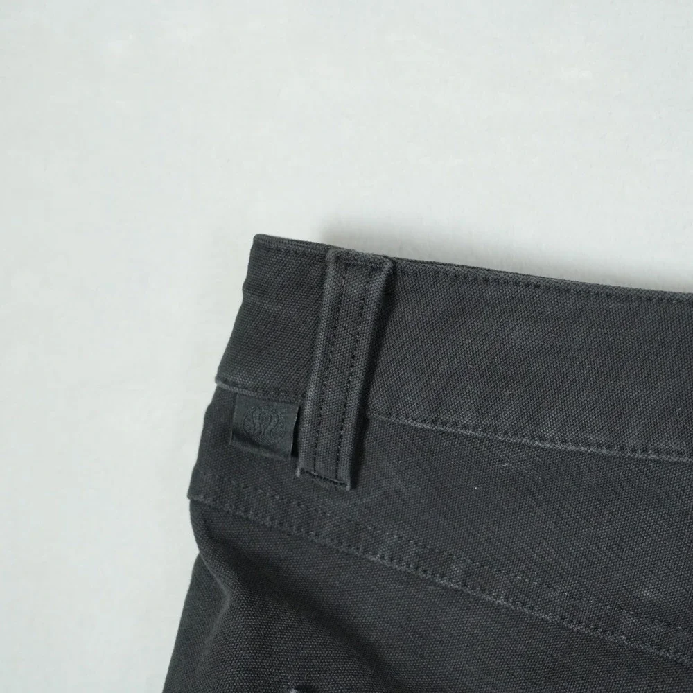 Lululemon ABC Pant Slim 31 Black Canvas Utility Trousers Mens Stretch Pants